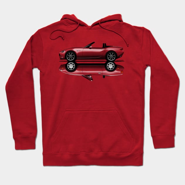 First and modern japanese sportscar generations NA y ND Hoodie by jaagdesign